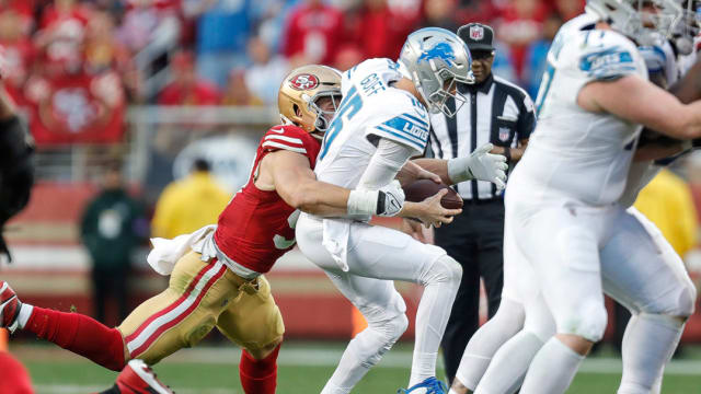Detroit Lions quarterback Jared Goff